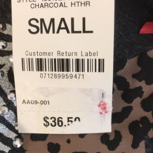 Karen Scott Holiday Christmas Tree Print Top women’s size Small - Picture 5 of 6